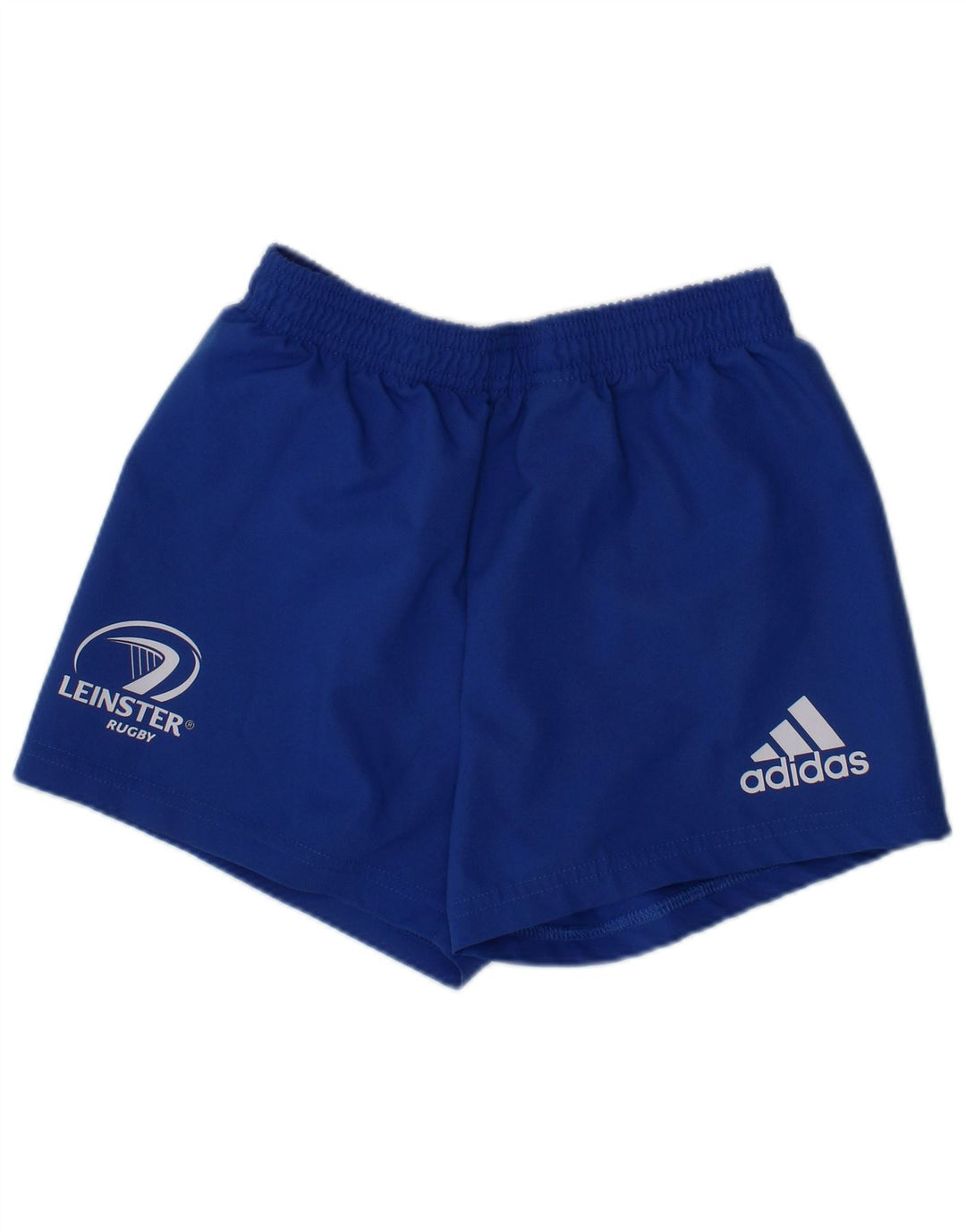 Pantaloncini sportivi da rugby ADIDAS Leinster da bambino 5-6 anni in poliestere blu