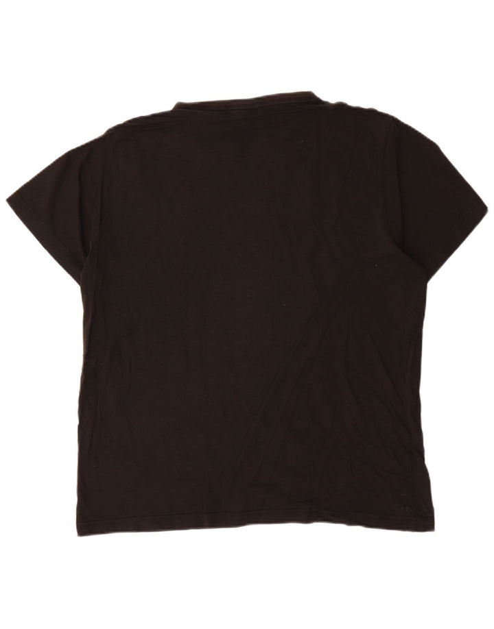 T-shirt da uomo Puma Top XL in cotone nero