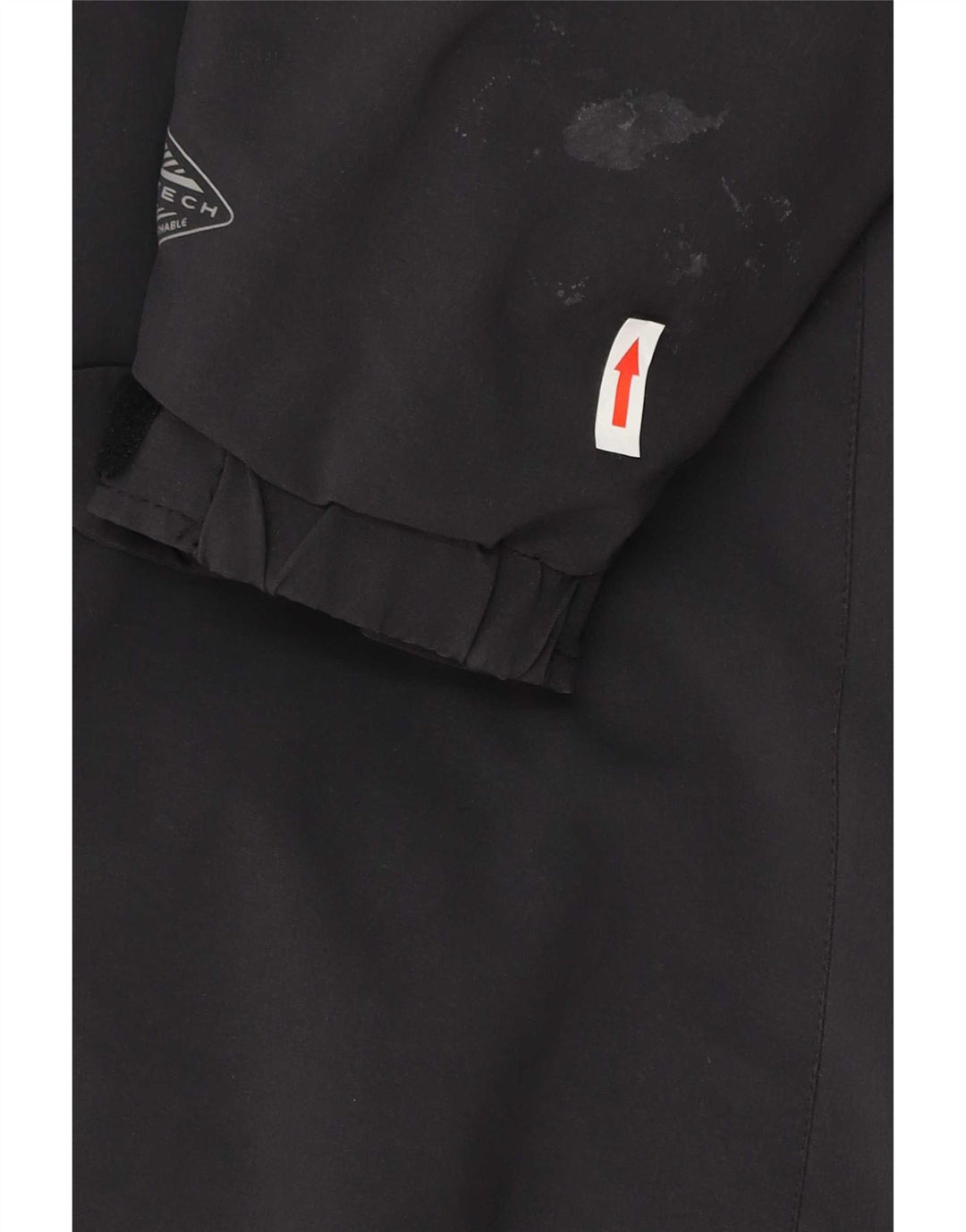 Giacca a vento Columbia da uomo in titanio UK 38 nylon nero medio