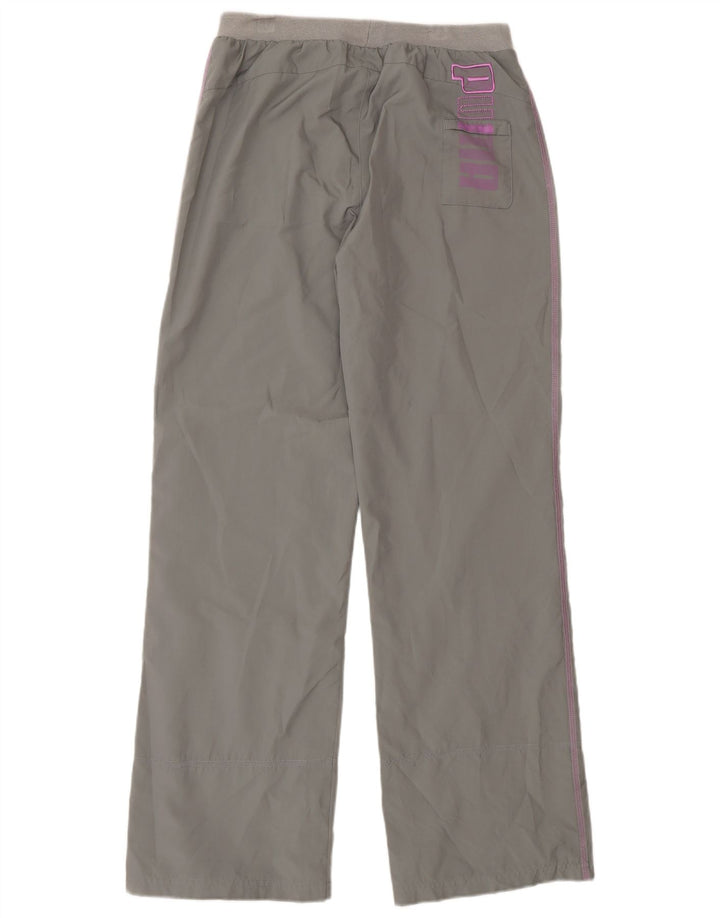 Pantaloni Puma Bambina Windbreaker 13-14 Anni Sportivi Grigi