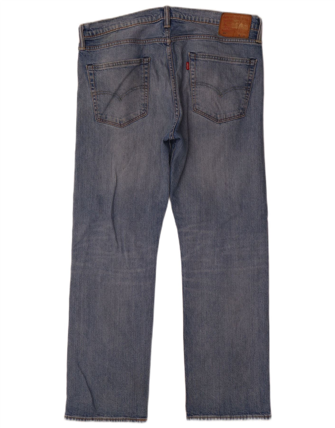 Levi's Uomo 504 Jeans dritti W36 L30 Cotone Blu