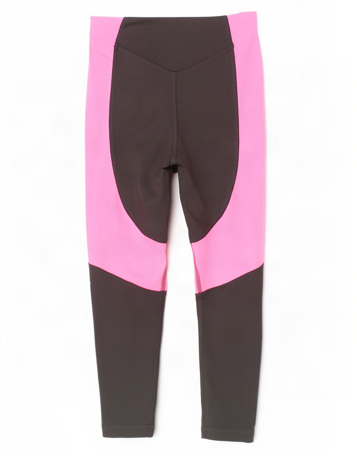 Leggings Capri grafici per ragazze Puma 7-8 anni Poliestere color block nero