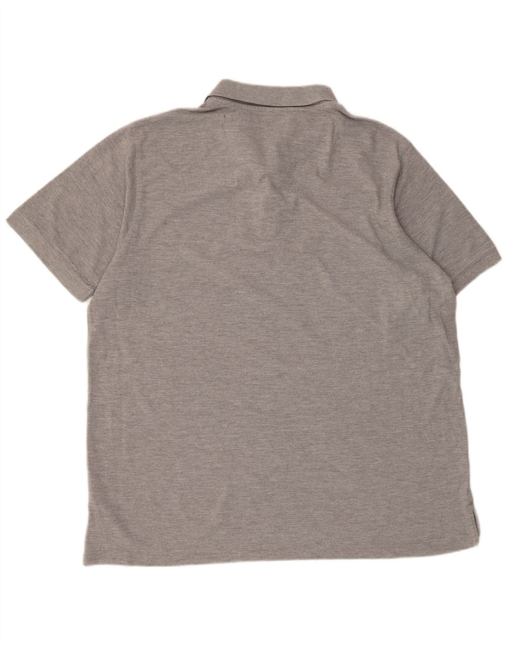 Polo da uomo Pierre Cardin XL in cotone grigio
