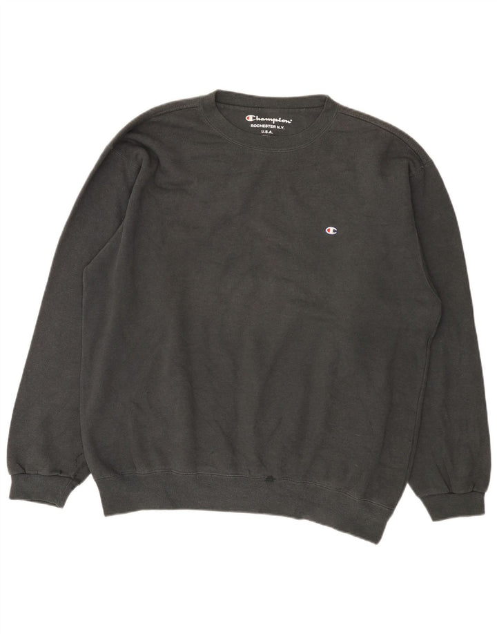 Felpa da uomo Champion Jumper XL in cotone grigio