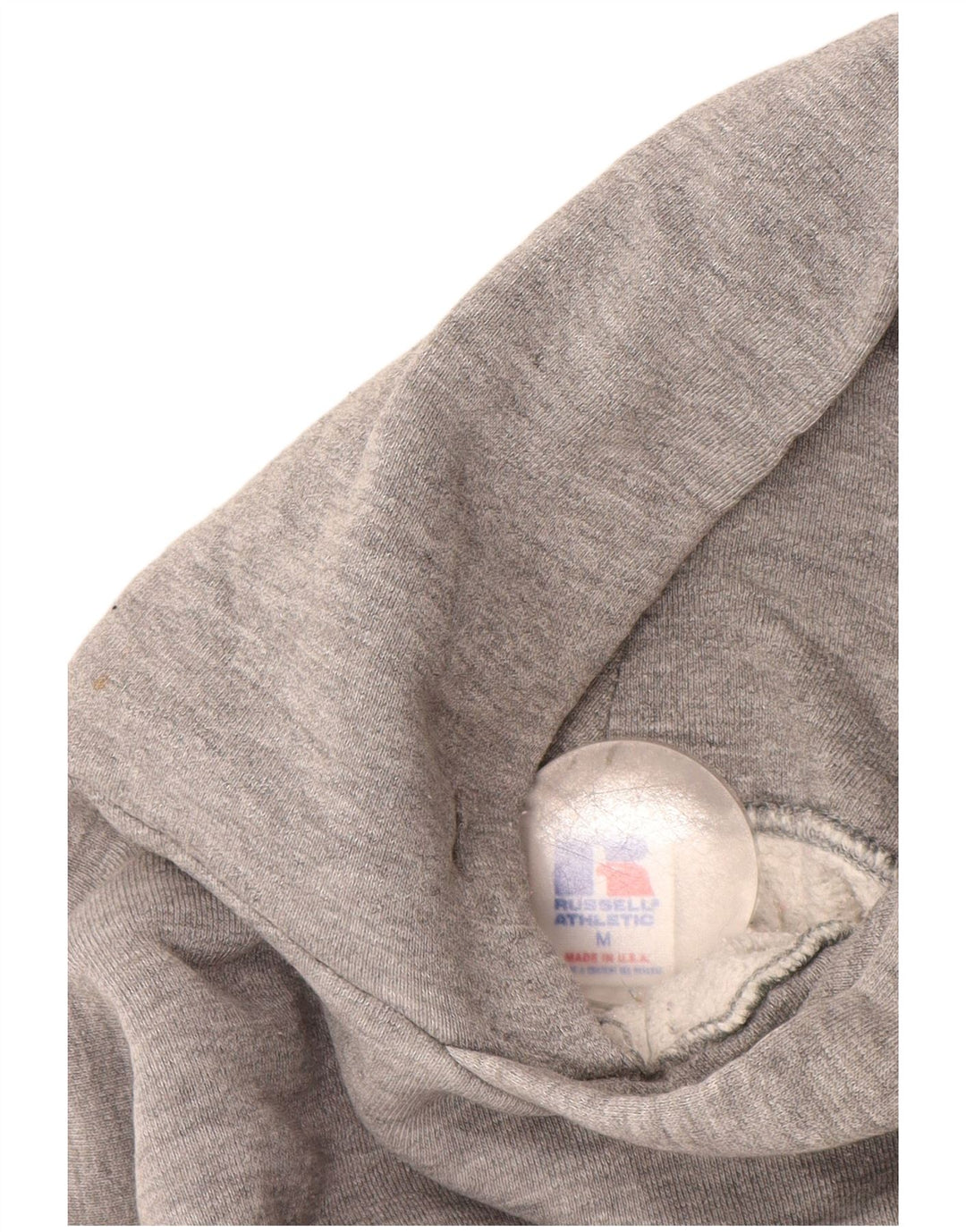 Maglione con cappuccio grafico Hutch per ragazzi RUSSELL ATHLETIC 13-14 anni grigio medio