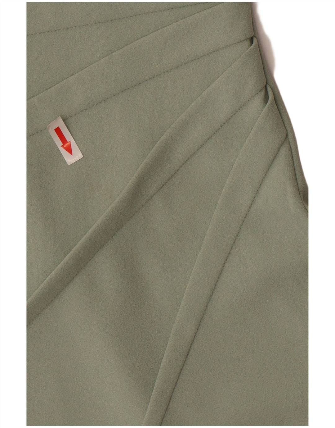 Abito aderente senza maniche da donna Calvin Klein UK 12 Poliestere verde medio
