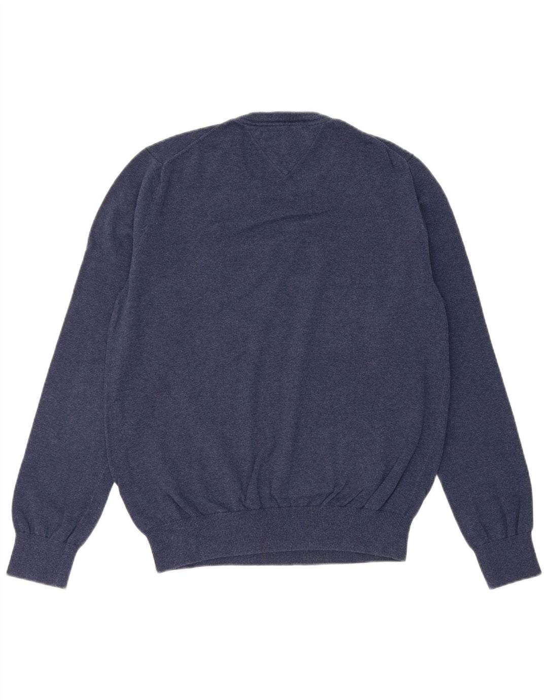 Maglione maglione girocollo da uomo Tommy Hilfiger cotone medio blu navy