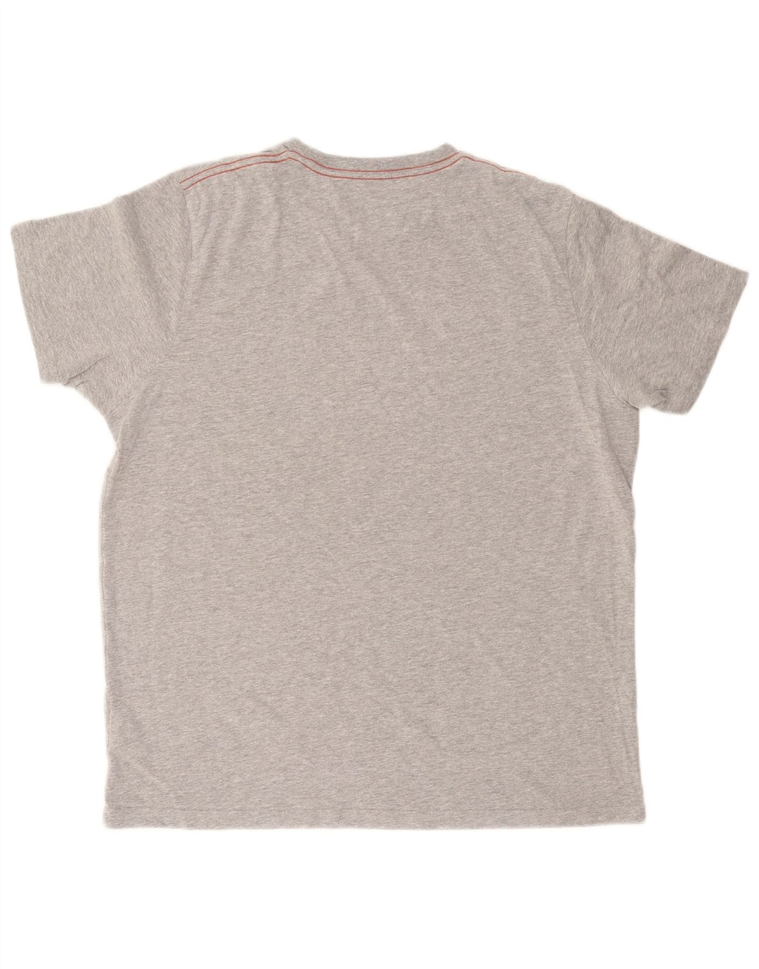 WEIRD FISH T-shirt grafica da uomo grande in cotone grigio