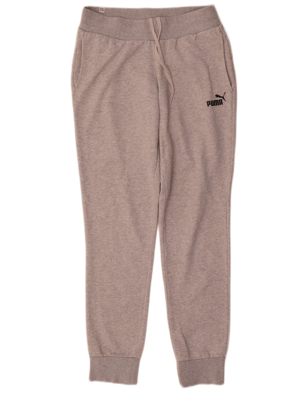 Pantaloni da tuta da donna Puma Joggers UK 12 Cotone grigio medio