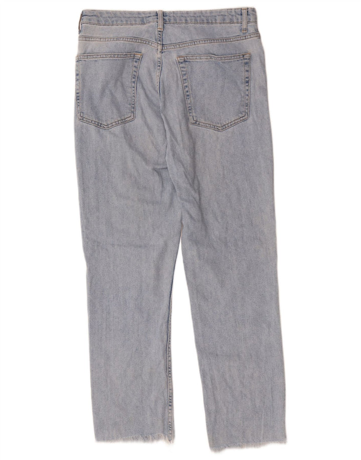 Jeans dritti da donna Topshop W32 L27 cotone blu