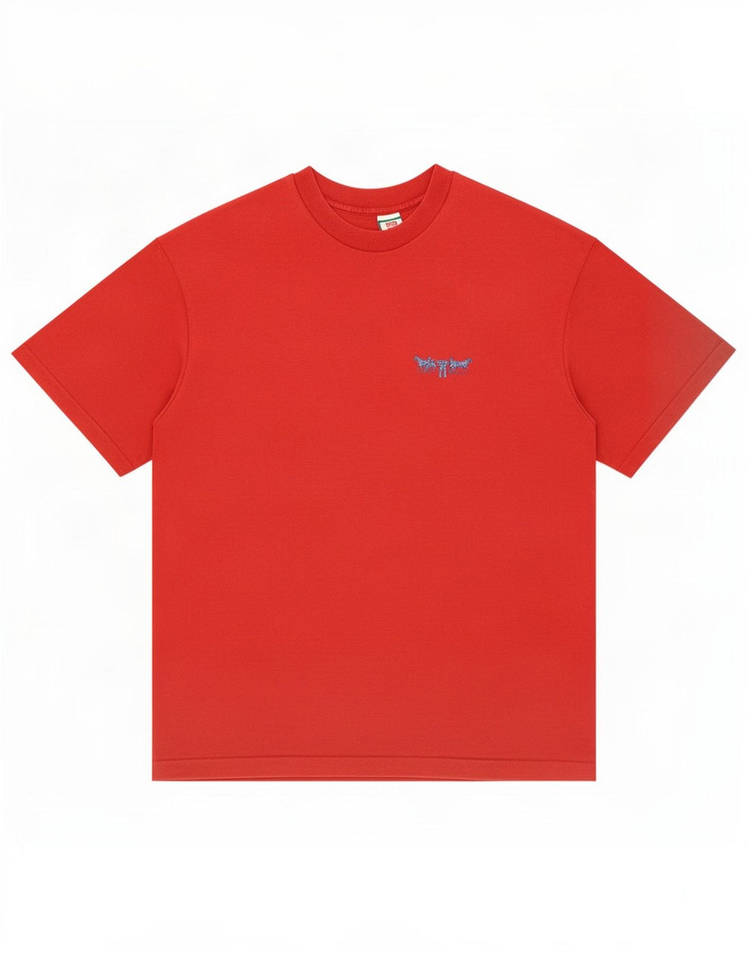 T-shirt grafica da uomo Levi's Top grande in cotone rosso