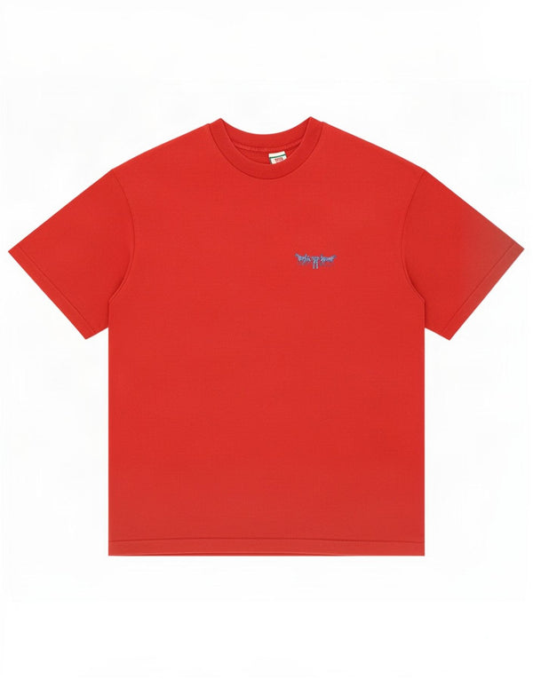 T-shirt grafica da uomo Levi's Top grande in cotone rosso