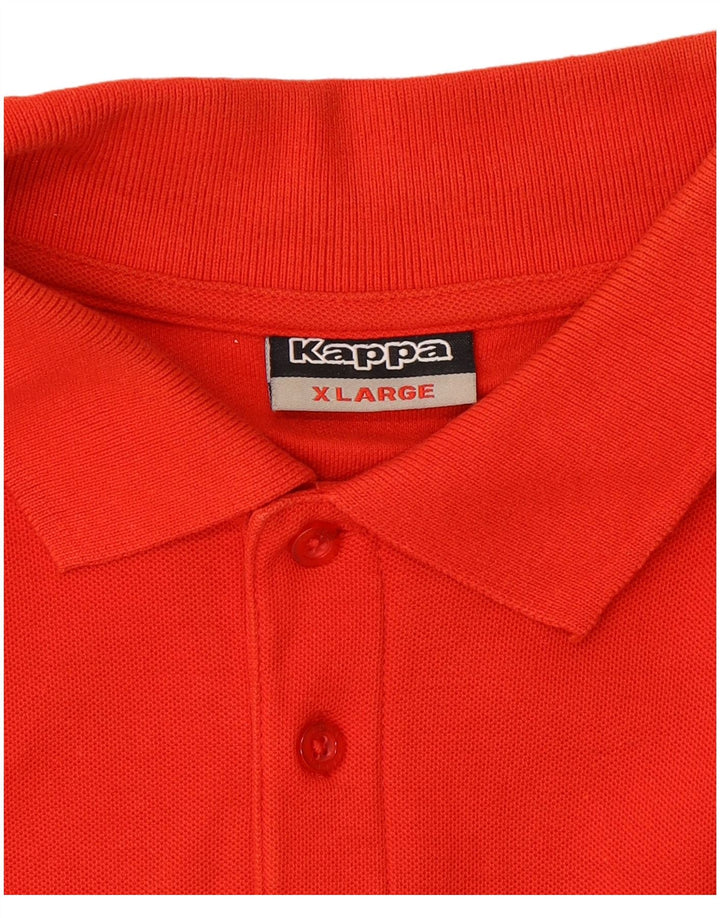 Polo KAPPA da uomo XL rossa
