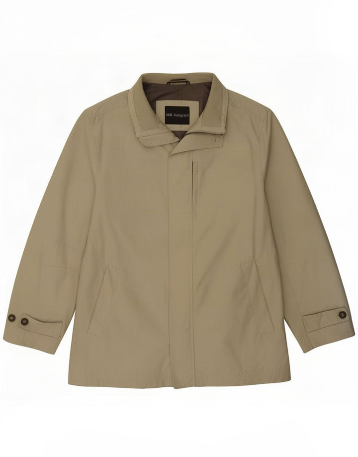 Giubbotto bomber da uomo Marks & Spencer UK 40 grande cotone kaki