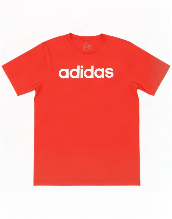 Adidas T-shirt grafica da ragazzo 15-16 anni Rosso Cotone