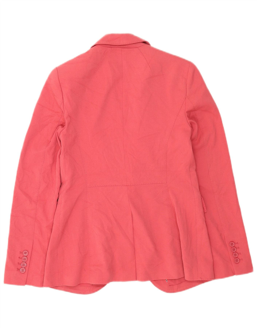 Giacca blazer a 1 bottone Marks & Spencer da donna UK 8 piccola poliestere rosa