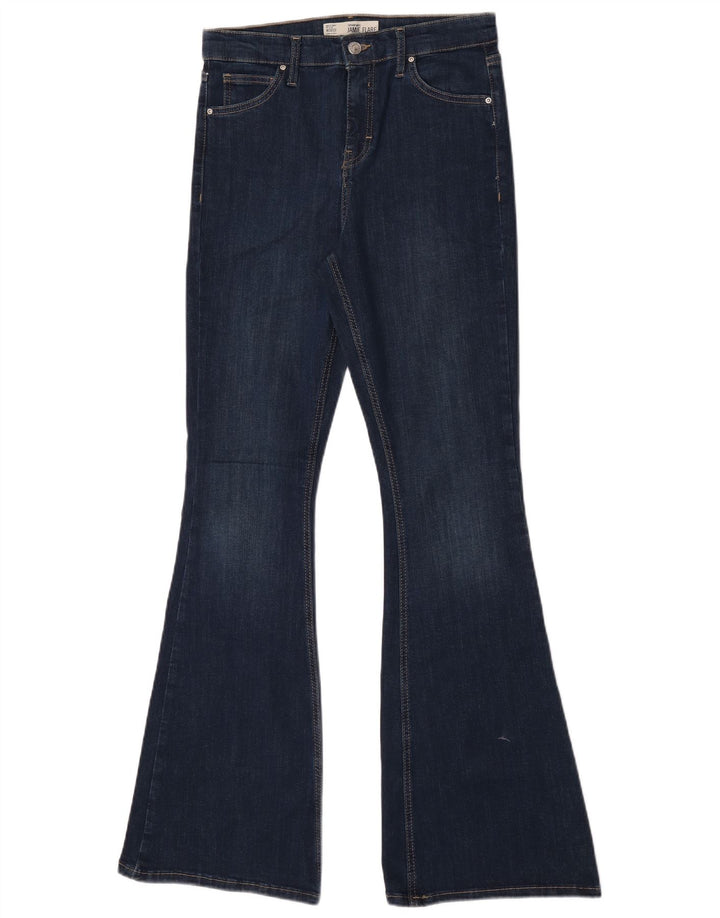 TOPSHOP Jeans svasati Jamie da donna W30 L32 cotone blu