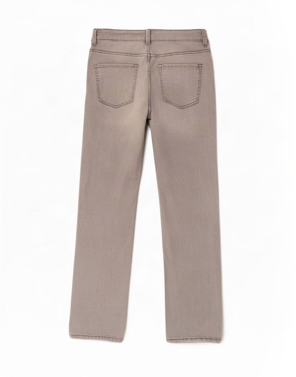 Jeans dritti Marks & Spencer da donna The Sienna UK 12 medio W30 L27 grigio