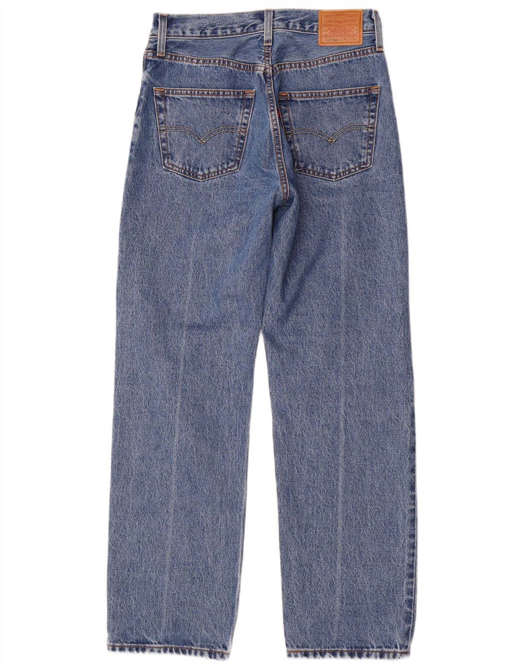 Levi's Donna 501 Jeans dritti W26 L30 Cotone blu anni '90