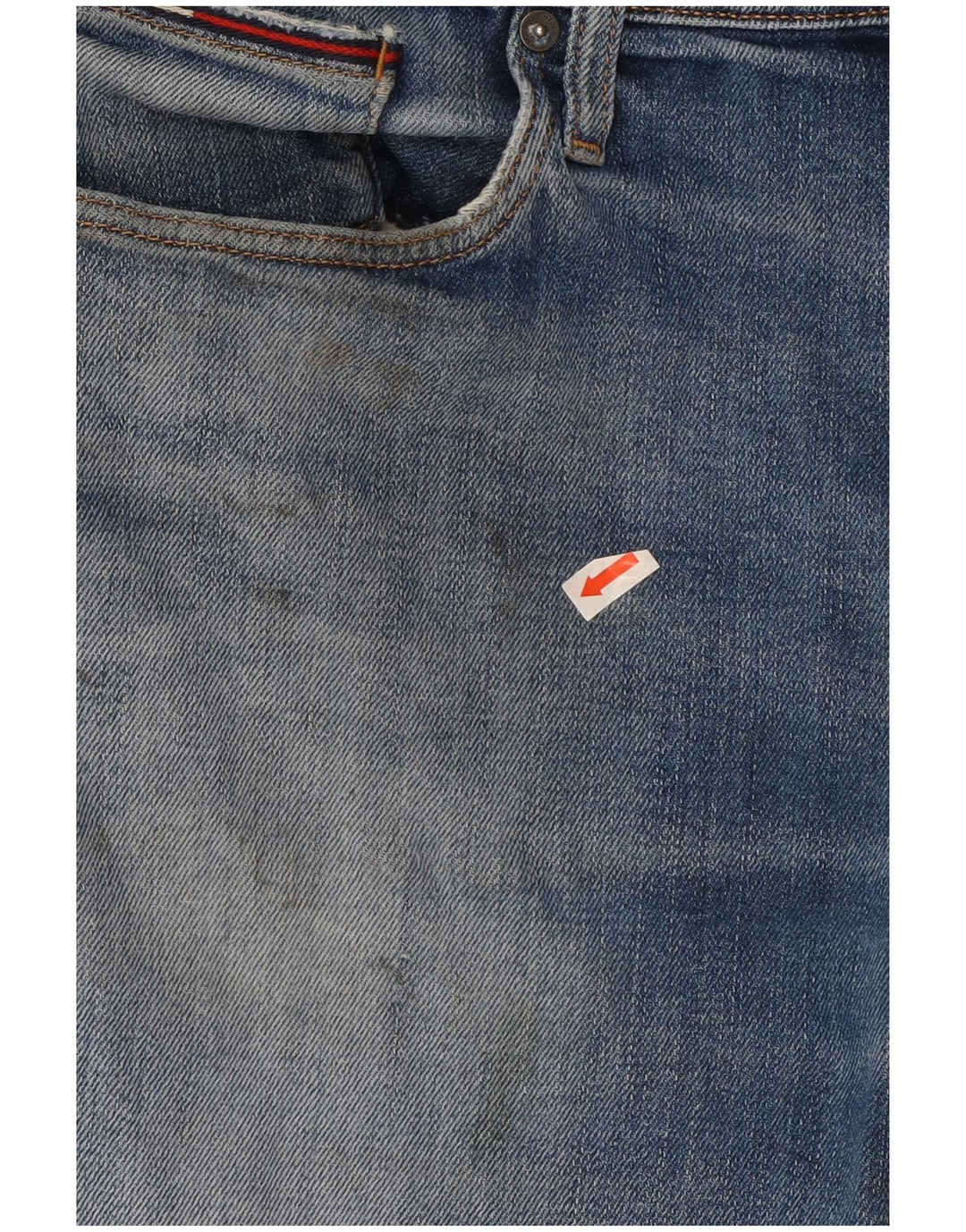 Jeans dritti da uomo Tommy Hilfiger W36 L34 cotone blu