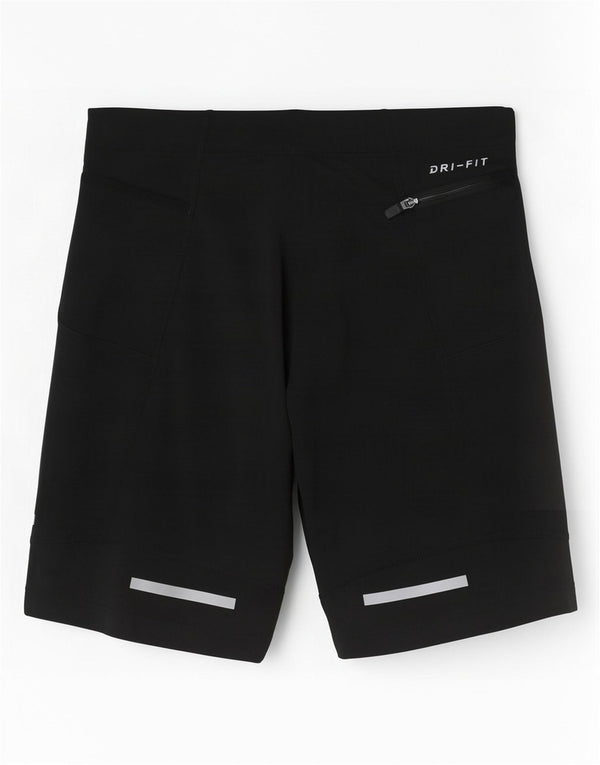 Pantaloncini sportivi da corsa da uomo Nike UK 8 piccoli sportivi in poliestere nero