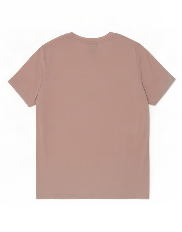 T-shirt da uomo Champion Top in cotone rosa medio