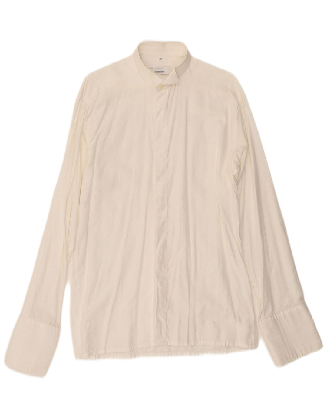 Seidensticker Camicia formale da uomo taglia 40 Cotone floreale bianco medio
