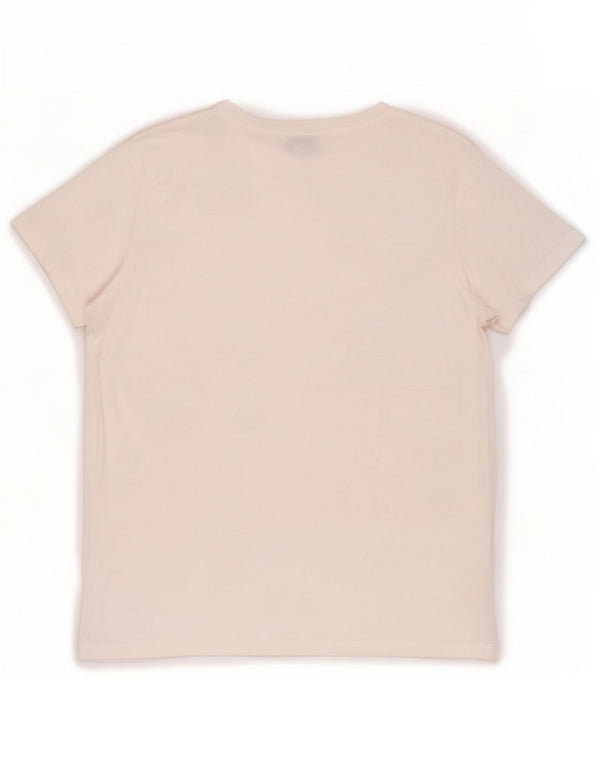 T-shirt da donna Tommy Hilfiger Top UK 14 grande cotone bianco