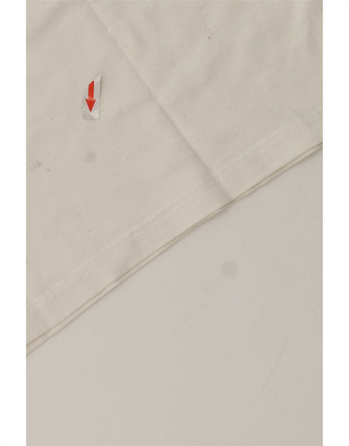 T-shirt grafica da uomo Maiorca Hard Rock Cafe, cotone bianco medio