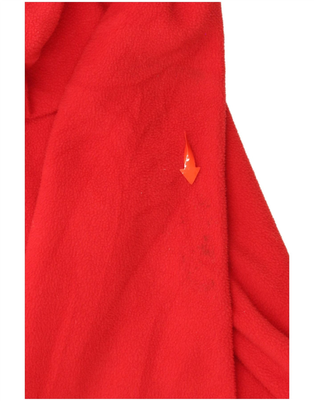 Giacca in pile con cappuccio THE NORTH FACE da bambino 9-10 anni in poliestere rosso medio