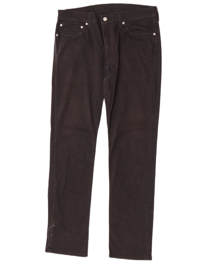 Jeans Levi's Uomo 511 Slim W34 L32 Cotone Nero