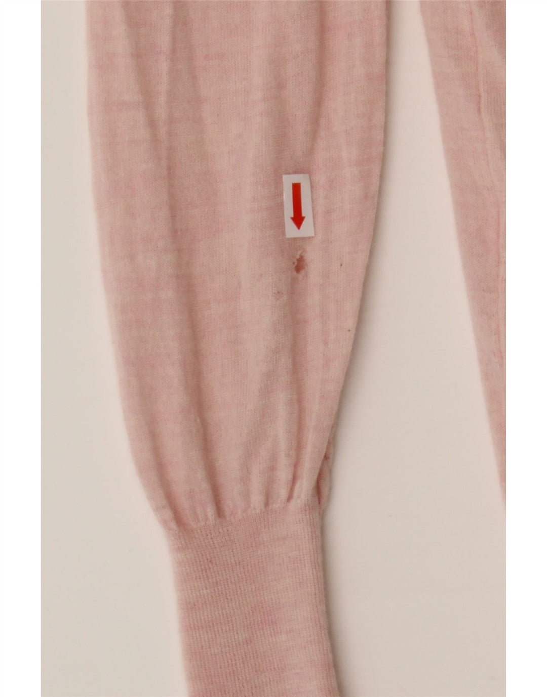 J. CREW Womens V-Neck Jumper Sweater UK 10 Small Pink Wool Vintage J. Crew and Second-Hand J. Crew from Messina Hembry 