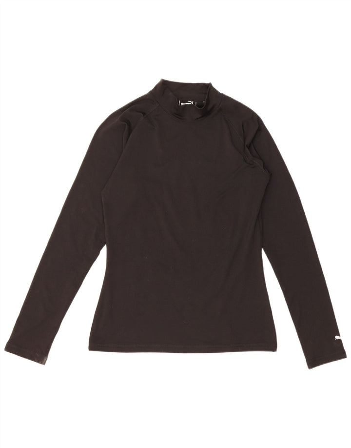 Maglia a maniche lunghe da donna Puma UK 10 Small Nera