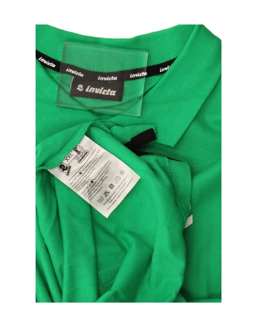Polo grafica da uomo INVICTA 2XL cotone verde