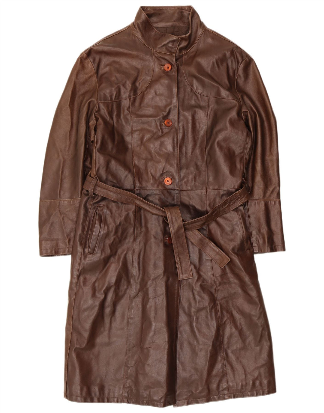 Cappotto in pelle da donna Masterpelle IT 48 XL Marrone