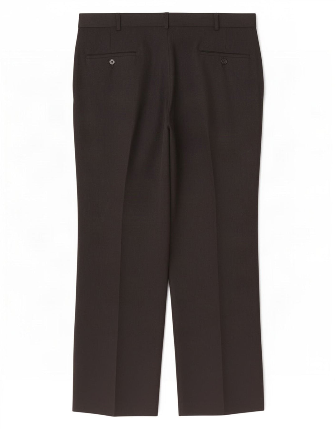 Pantaloni da completo da uomo con pegging Farah W36 L30 poliestere nero