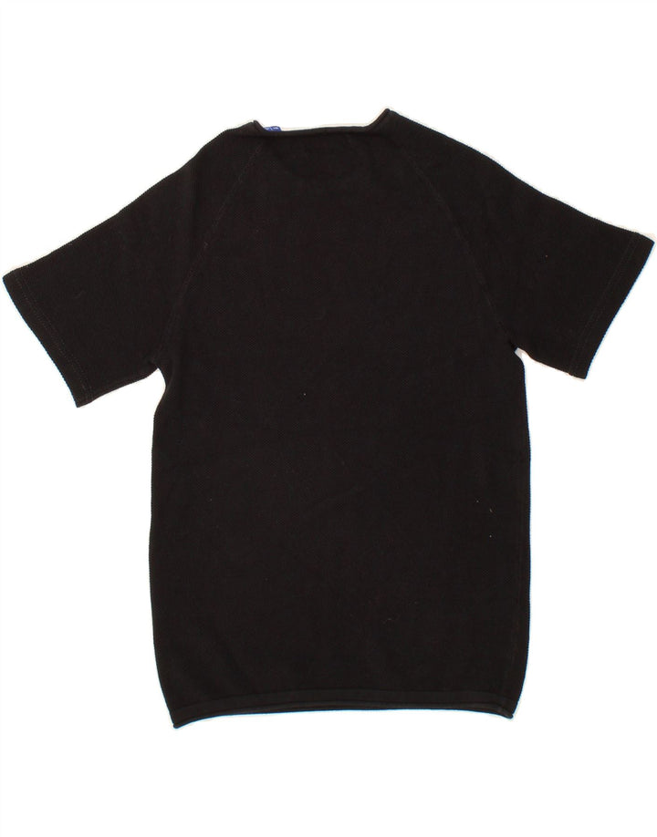 JACK & JONES Boys T-Shirt Top 13-14 Years Black Cotton Vintage Jack & Jones and Second-Hand Jack & Jones from Messina Hembry 