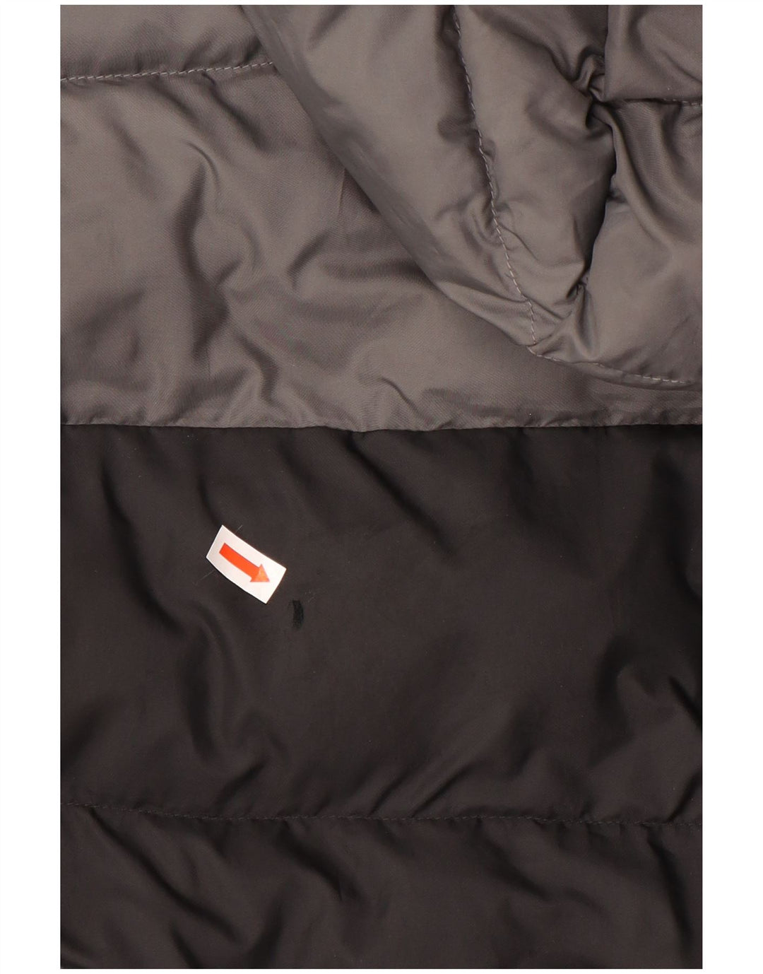 Giacca imbottita con cappuccio Adidas da ragazzo 13-14 anni in poliestere color block nero