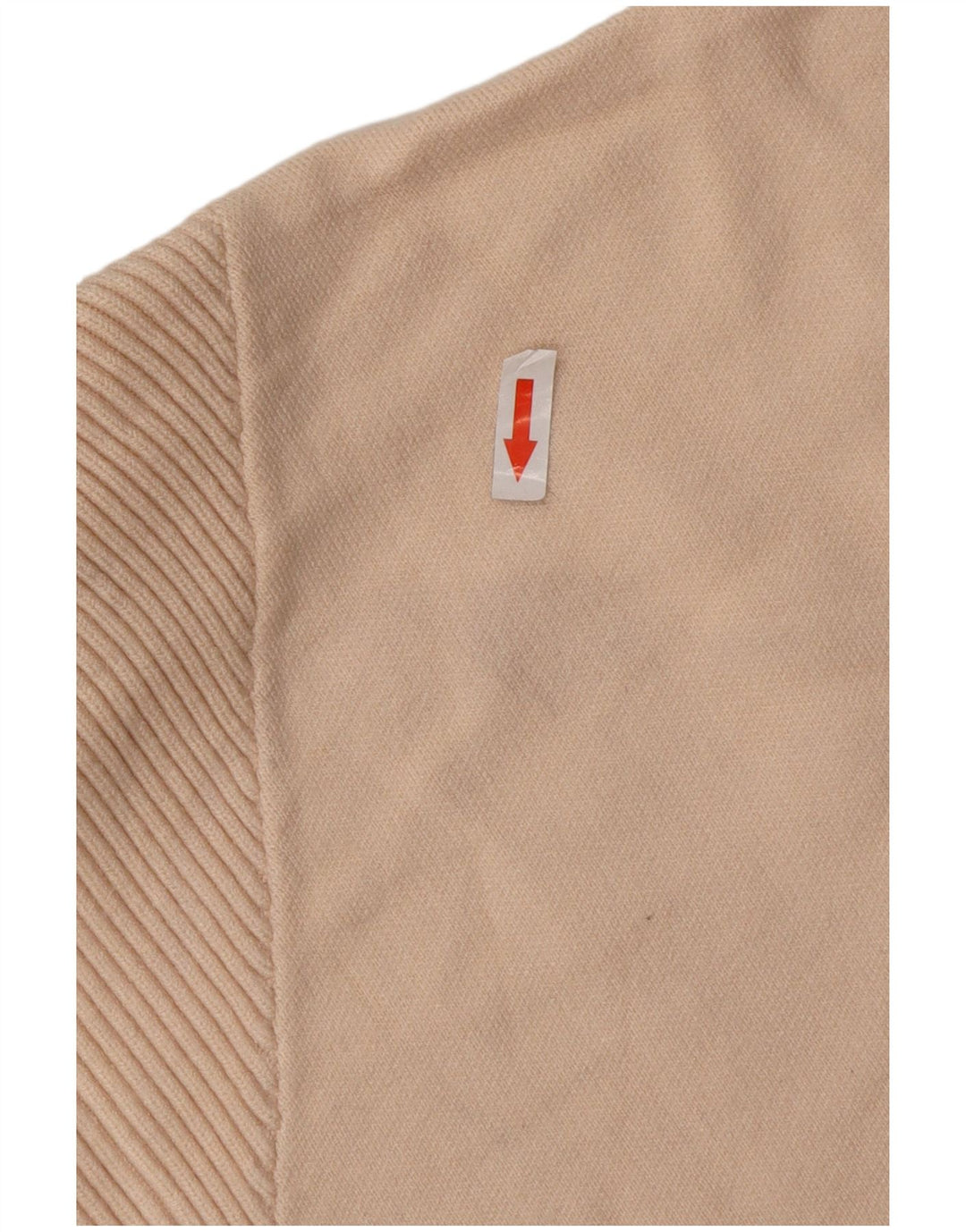 Maglione ZARA da donna oversize con collo e zip UK 14 Beige medio