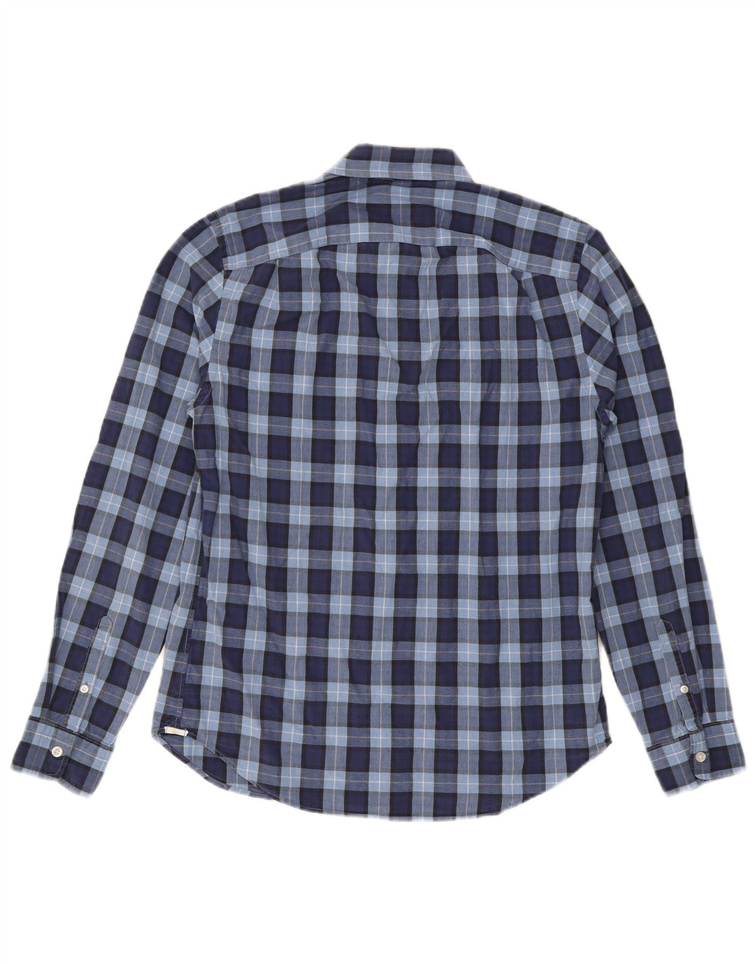 Camicia da uomo GAP in cotone a quadri blu navy medio