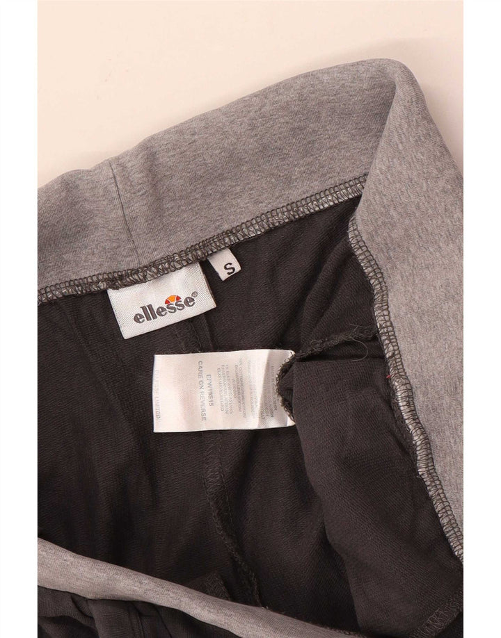 Pantaloni da tuta da donna Ellesse Joggers piccoli in cotone color block grigio