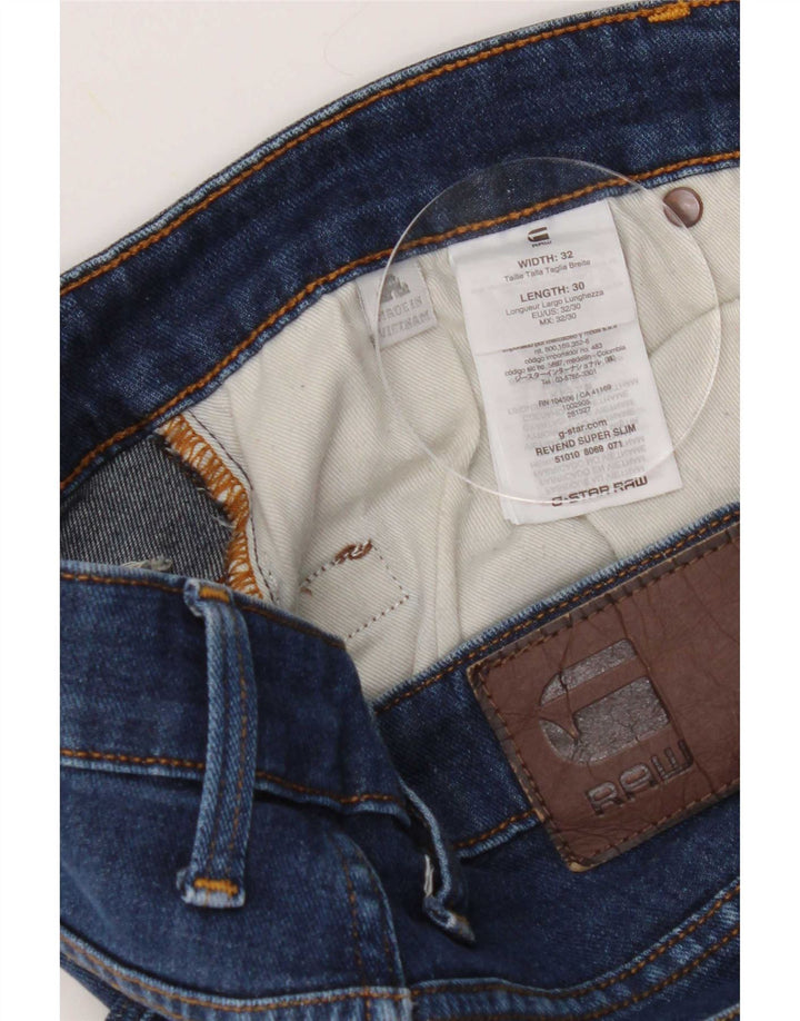 Jeans G-Star Revend Super Slim da uomo W32 L30 in cotone blu