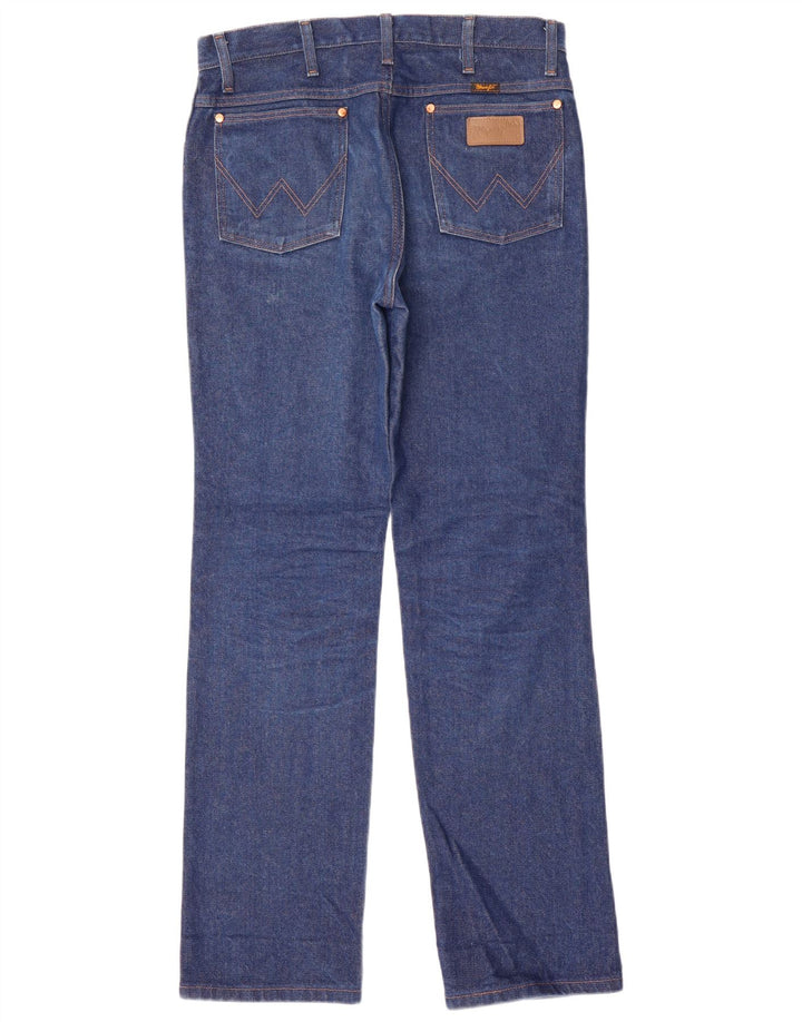 Jeans dritti da uomo Wrangler W32 L32 cotone blu