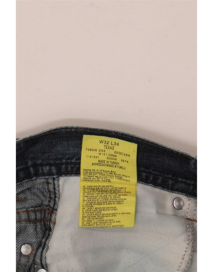 Jeans dritti da uomo Wrangler Texas W32 L32 blu