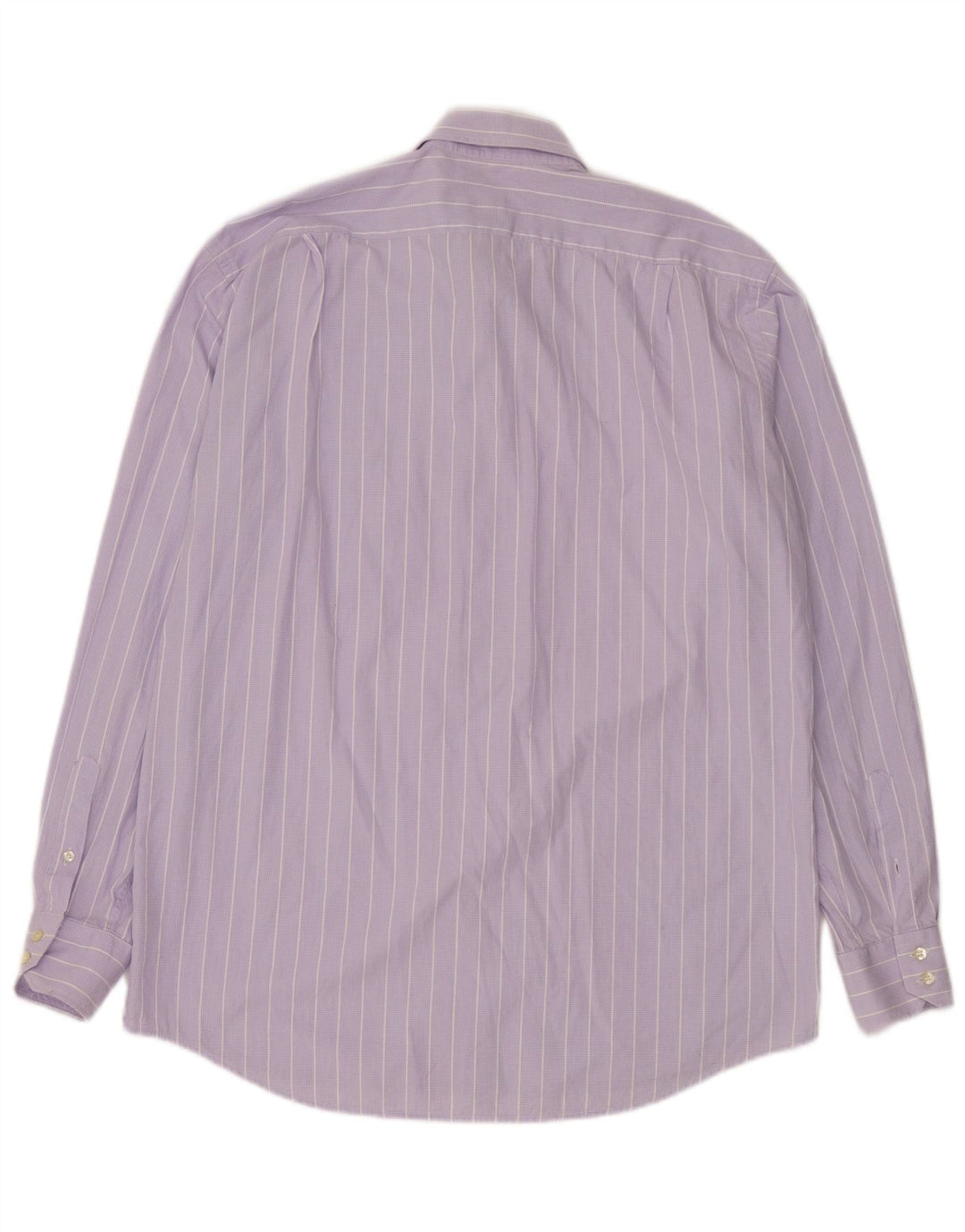 Camicia da uomo Lacoste taglia 42 grande cotone a righe viola