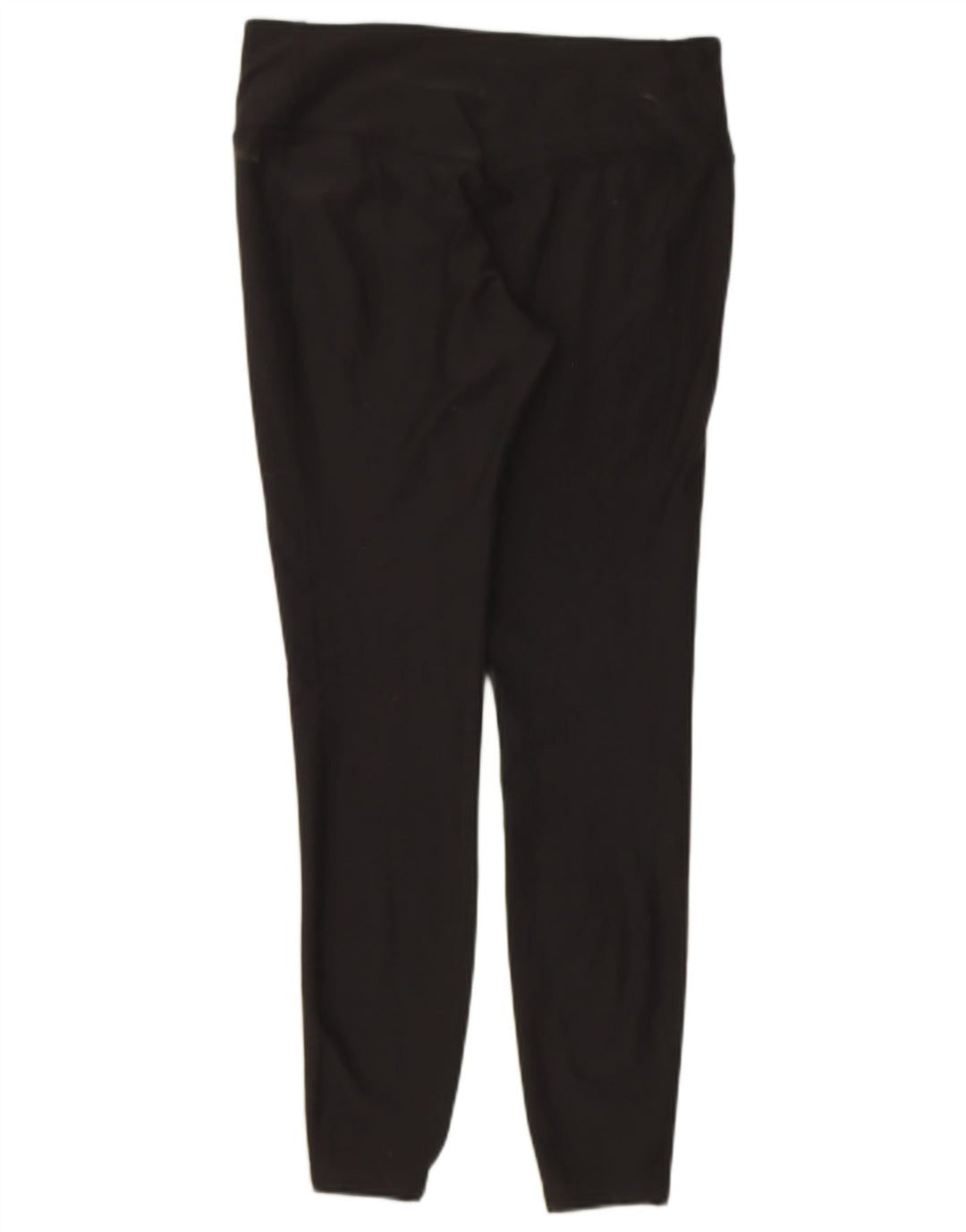 NIKE Womens Dri Fit Leggings UK 14 Medium Black Polyester