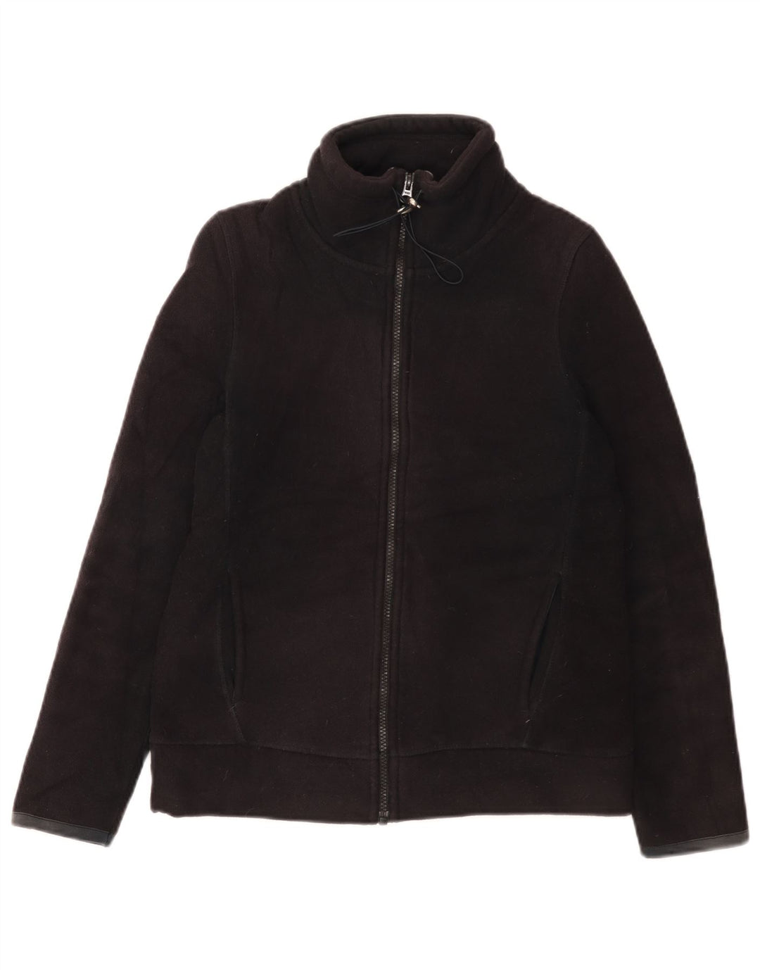 Giacca in pile Sherpa da donna Marks & Spencer UK 8 Small Poliestere nero