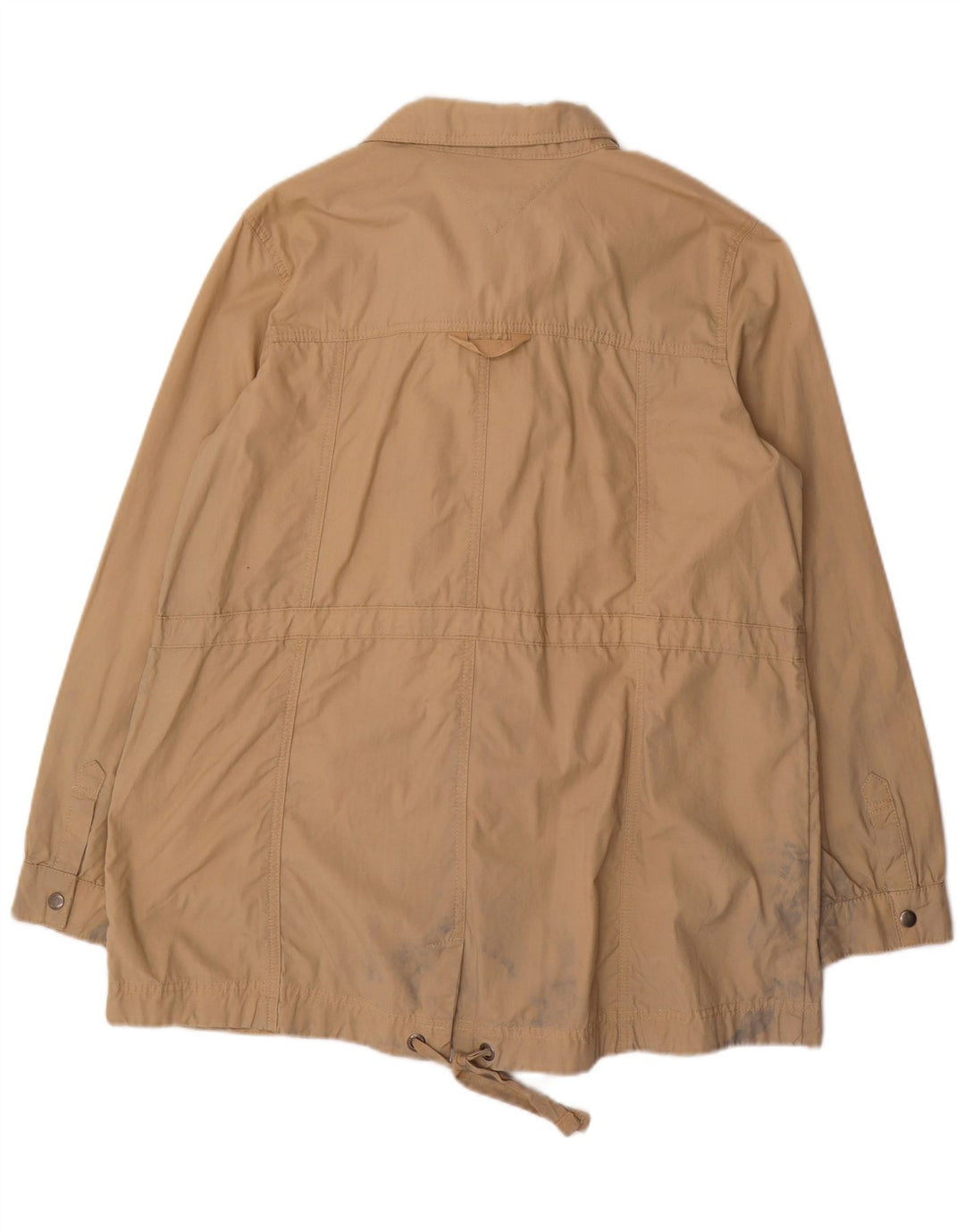 Giacca utility da donna Tommy Hilfiger UK 16 grande cotone beige