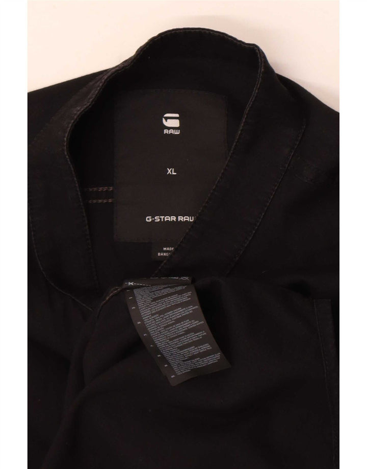 Camicia da uomo G-Star XL in cotone nero