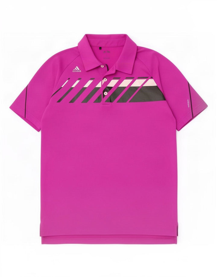 Polo Adidas da uomo viola medio